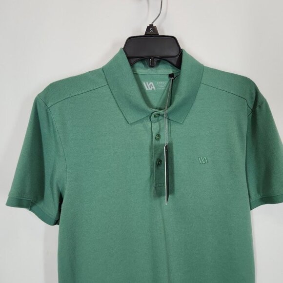 NWT‎ VRST Men's Pique Polo in Serene Green Size Small - Picture 4 of 9